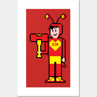 8Bit El Chapulín Colorado Posters and Art